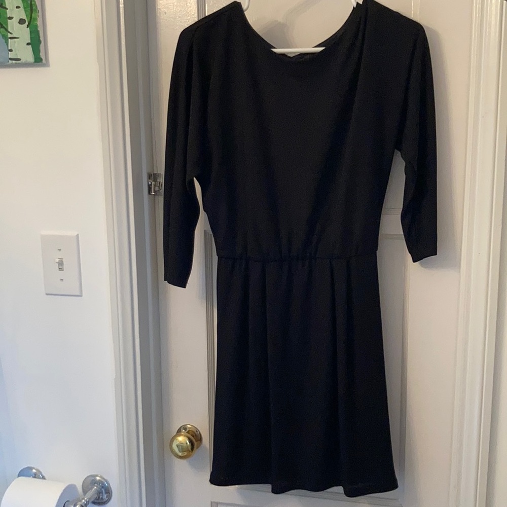 Zara black dress
